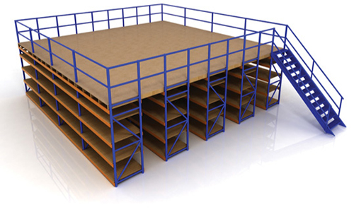 storage solutions, mezzanines, warehouse storage