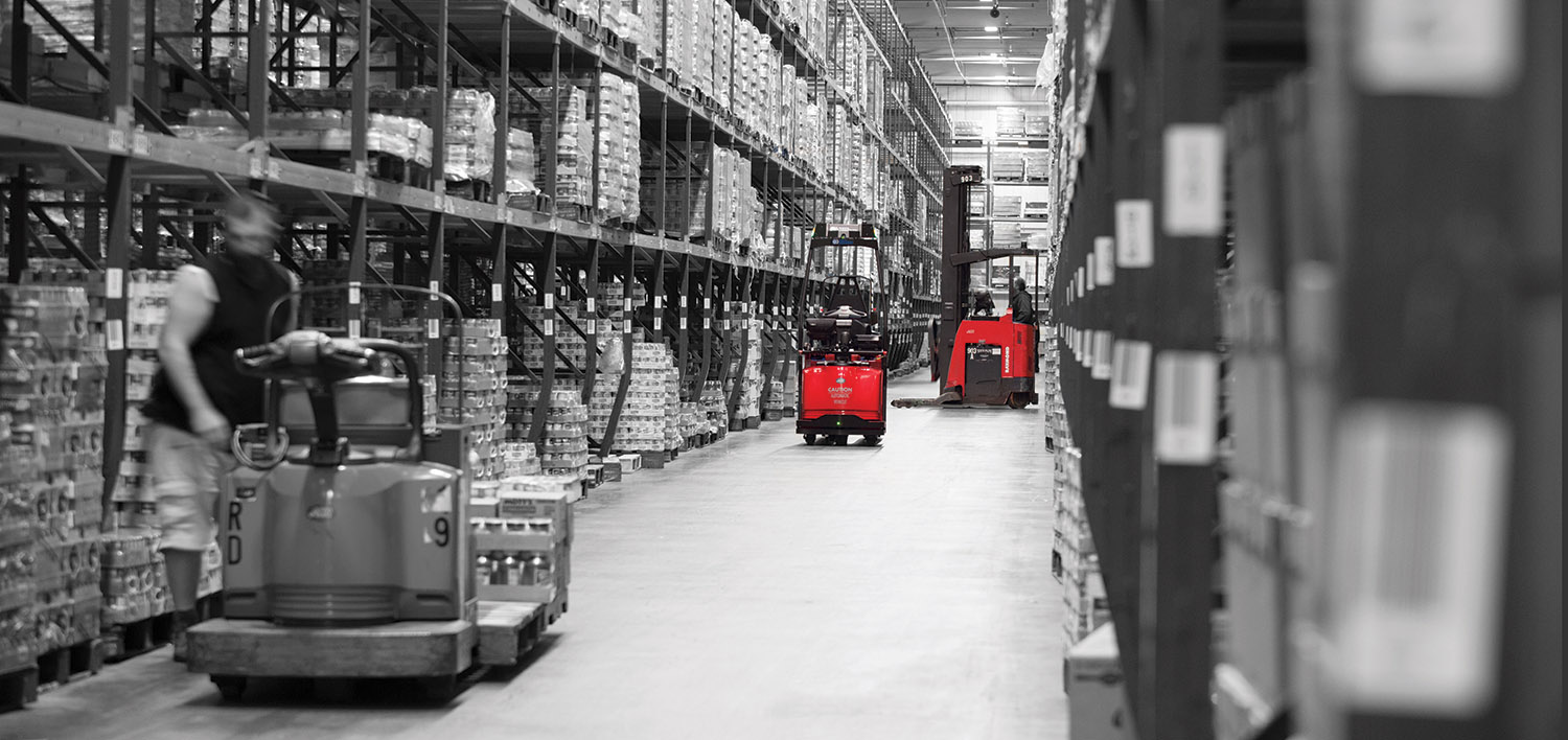 Automated Forklift, Automated Pallet Jack, Raymond automated pallet jack