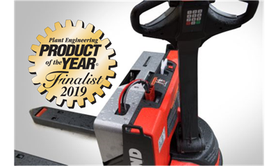 lithium ion, pallet jack, pallet truck, integrated technology, lithium-ion pallet, lithium ion forklift, raymond 8250, product of the year finalist, raymond forklift